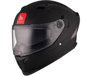 MT BRAKER SV SOLID A1 casco moto integrale nero lucido M