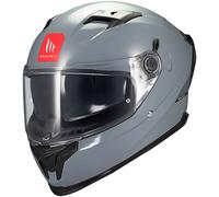 MT BRAKER SV SOLID A12 Casco moto integrale grigio L