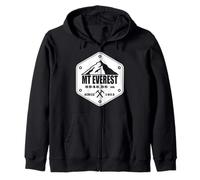 Mt Everest Nuova Altezza 8848,86 m Alpinista Nepal Regalo Felpa con Cappuccio