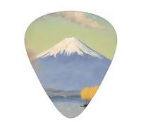 Mt. Fuji in the distance - Plettri per chitarra, 12 pezzi, adatti per basso e chitarra elettrica, ideali per principianti