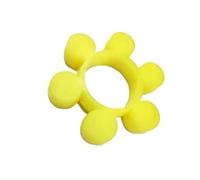 MT Giunto flessibile tampone anello in gomma fiore di prugna elemento di accoppiamento esagonale for sport PU ad alta resistenza 1 pz(42x100x20mm)