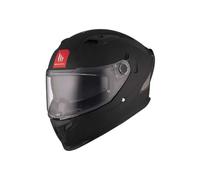 MT BRAKER SV SOLID A1 casco moto integrale nero opaco S