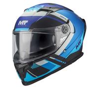 Casco integrale da moto MT Braker SV Inception B7 nero-blu-grigio XL