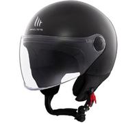 Mt Helmets Casco Jet Mt Of501 B Street S Solid Lucido Nero M