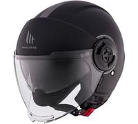 Casco MT Jet Viale S nero opaco