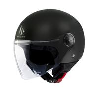 Casco moto MT Street open nero opaco Saldi S