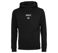 MT Men Felpa 'Absolutely Not' nero / bianco Uomo MT Men S nero / bianco