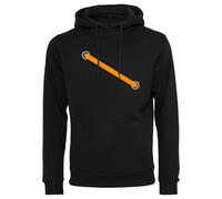 Mister Tee Felpa con cappuccio con lacci S Nero