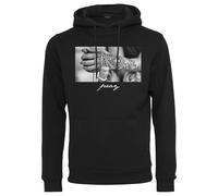 MT Men Felpa 'Pray 2.0' grigio / nero Uomo - Abbigliamento - Taglie comode - Felpe MT Men XXL