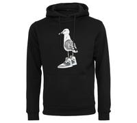 MT Men Felpa 'Seagull' nero / bianco Uomo MT Men XL nero / bianco
