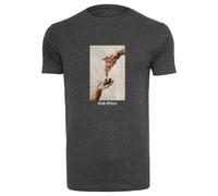 MT Men Maglietta 'God Given Pizza' grigio scuro / colori misti Uomo MT Men M grigio scuro / colori misti