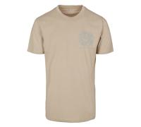 MT Men Maglietta 'Hemisphere' beige scuro / blu fumo Uomo MT Men M beige scuro / blu fumo