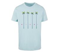 MT Men Maglietta 'Miami' navy / blu chiaro / verde erba / fucsia Uomo MT Men L navy / blu chiaro / verde erba / fucsia