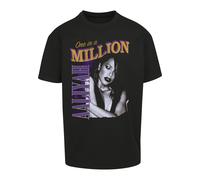 MT Men Maglietta 'One In A Million' grigio / lavanda / arancione pastello / nero Uomo MT Men L grigio / lavanda / arancione pastello / nero