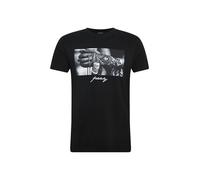 MT Men Maglietta 'Pray' grigio chiaro / nero / bianco Uomo MT Men S grigio chiaro / nero / bianco