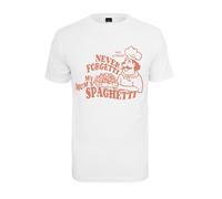 MT Men Maglietta 'Spaghetti' marrone chiaro / bianco Uomo MT Men M