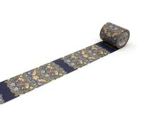MT Morris & Co. Washi Masking Tape 50mm x 7m - Strawberry Thief Indigo/Mineral