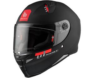 MT REVENGE 2 S SOLID A1 casco moto integrale nero opaco XL