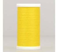 MT Rotolo di filato poliestere riciclato giallo - Filo resistente per progetti di cucito - Ecologico e resistente per cucire a macchina e a mano