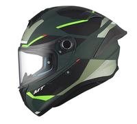MT TARGO S KAY C6 casco moto integrale nero-verde opaco M
