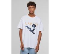 Mister Tee Maglietta Oversize MT Upscale A-Minor MT3597 Uomo Bianco S