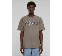 MT Upscale Acido cagedcromico pesante Oversize Tee MT3002 L Grigio