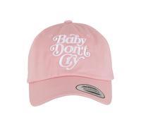MT Upscale Cappello da baseball 'Baby Don't Cry' rosa / bianco Uomo MT Upscale 55-60