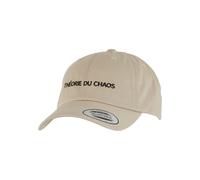 MT Upscale Cappello da baseball 'Theorie de Chaos' crema / nero Uomo MT Upscale 55-60 crema / nero
