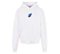 MT Upscale Felpa 'Le Papillon' azzurro / pueblo / nero / bianco Uomo MT Upscale XL