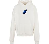 MT Upscale Felpa 'Le Papillon' beige / blu / bianco Uomo MT Upscale S beige / blu / bianco