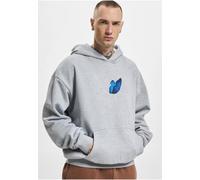 MT Upscale Felpa Le Papillon Heavy Oversize Hoody Grey XXL Grigio