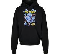 MT Upscale Felpa Psychadellic Heavy Oversize Hoody Black S Nero