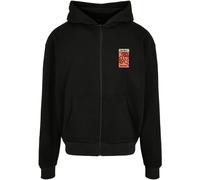 MT Upscale Felpa Puffer Peace Heavy Oversize Zip Hoody Nero XS Nero