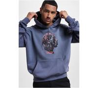Mister Tee Flying High Heavy Oversize Hoodie Blu 2XL Uomo