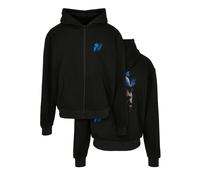 MT Upscale Giacca di felpa blu / grigio / nero Uomo MT Upscale XXL