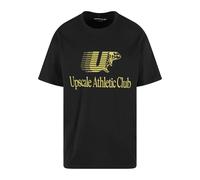 MT Upscale Maglietta 'Athletic Club' limone / nero Uomo MT Upscale XXL