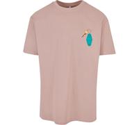 MT Upscale Maglietta California Motel Oversize Tee M Rosa