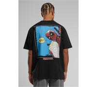 MT Upscale Maglietta Deadpool Salty Popcorn Heavy Oversize Tee MC995 S Nero