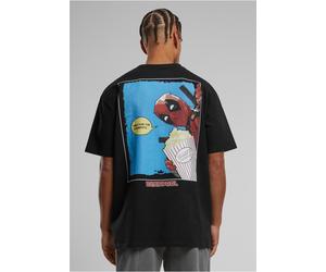 MT Upscale Maglietta Deadpool Salty Popcorn Heavy Oversize Tee MC995 S Nero