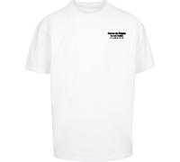 MT Upscale Maglietta Ghetto De France Oversize Tee MT3496 M Bianco
