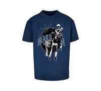 MT Upscale Maglietta 'Hand Of God' blu scuro / nero / bianco Uomo MT Upscale L blu scuro / nero / bianco