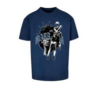 MT Upscale Maglietta Hand Of God Oversize Tee MT3223 XXL Blu