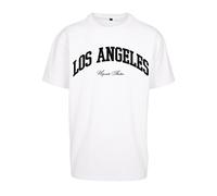 MT Upscale Maglietta ' L.A. College' nero / bianco Uomo MT Upscale 5XL nero / bianco