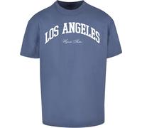 MT Upscale Maglietta L.A. College Oversize Tee S Blu