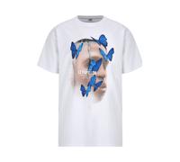 MT Upscale Maglietta 'Le Papillon' nudo / blu reale / nero / bianco Uomo MT Upscale XL