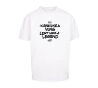 MT Upscale Maglietta 'Like A Legend' nero / bianco Uomo MT Upscale XXL