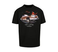 MT Upscale Maglietta marrone / rosso / nero / bianco Uomo MT Upscale L marrone / rosso / nero / bianco