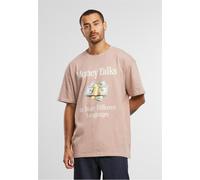Mister Tee Money Talks Short Sleeve T-shirt Rosa M Uomo