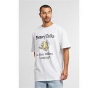 Mister Tee Money Talks Short Sleeve T-shirt Bianco XL Uomo