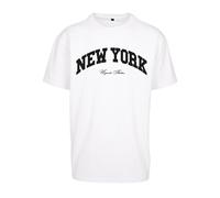 MT Upscale Maglietta 'New York' nero / bianco Uomo MT Upscale XXL nero / bianco